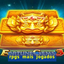 rpgs mais jogados do mundo